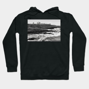 Dunstanburgh Castle in Northumberland, UK Hoodie